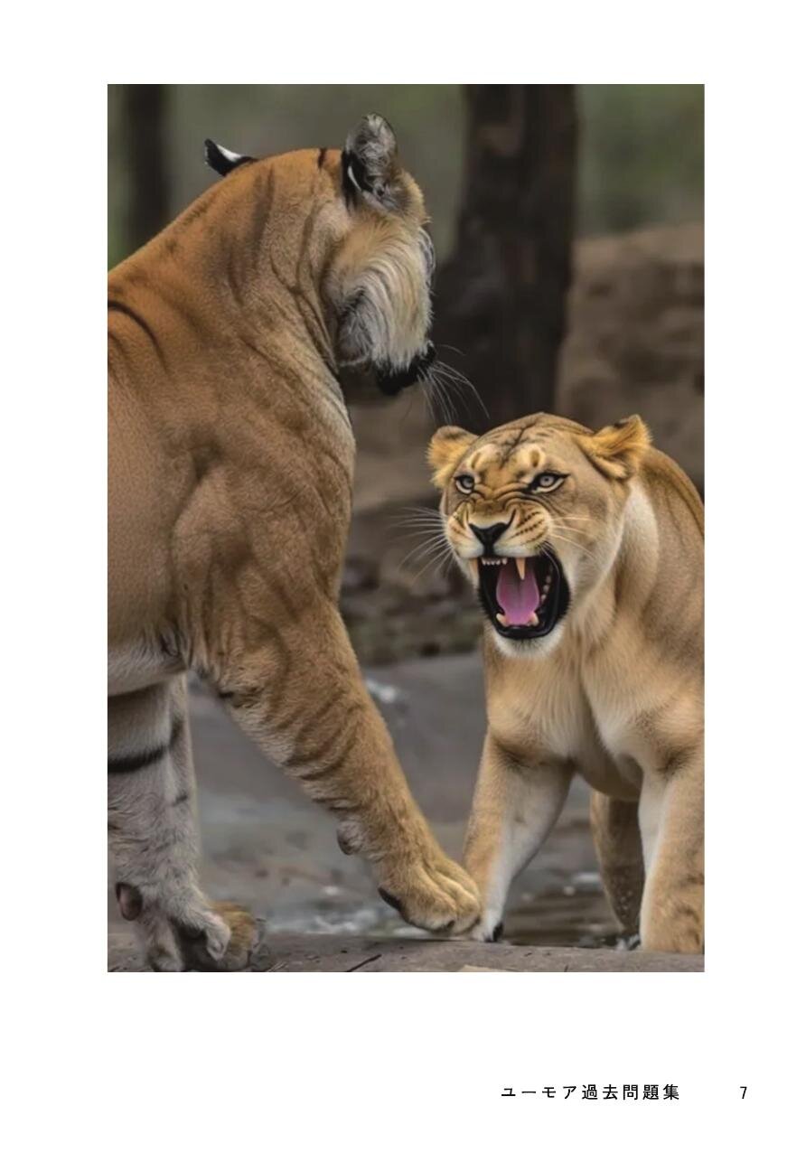 ユーモア過去問題集　本文サンプル